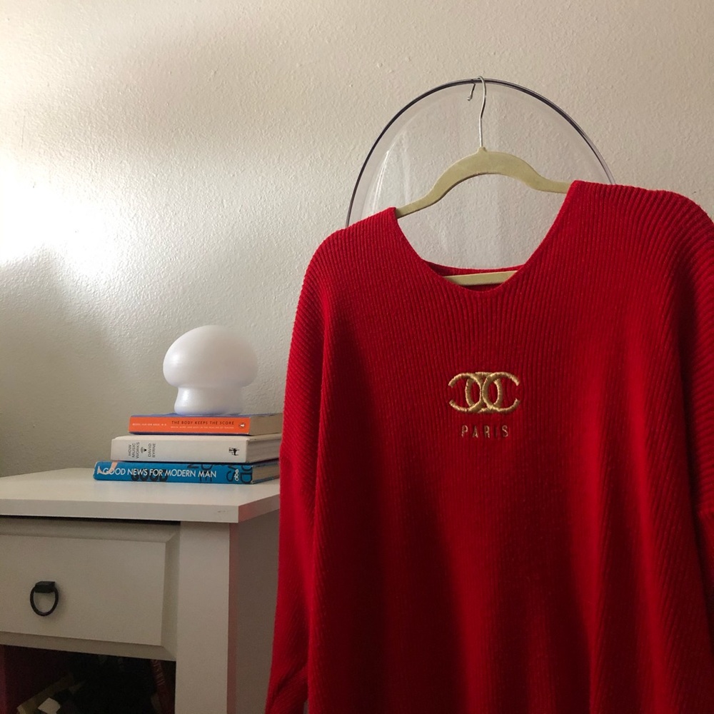 Vintage Paris sweater
